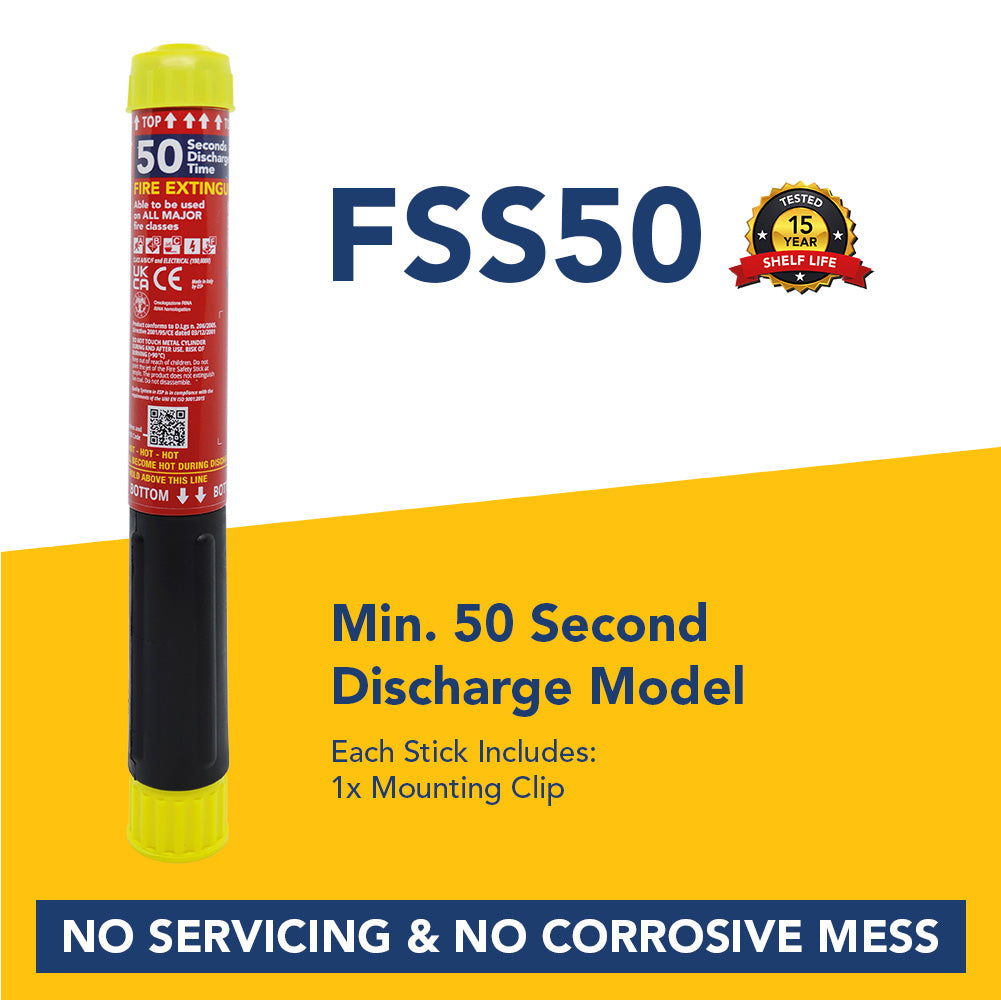 FSS50 - 50 Second Fire Safety Stick