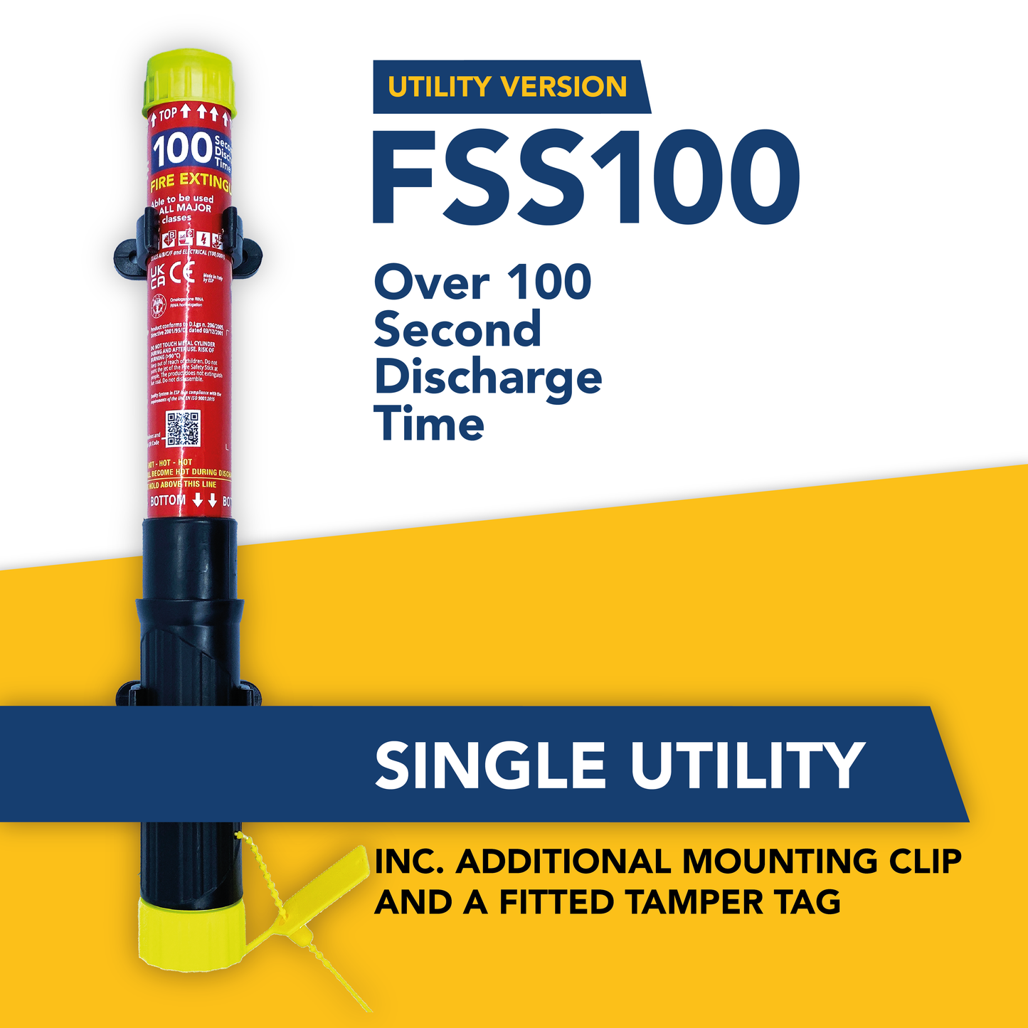 FSS100 - 100 Second Fire Safety Stick